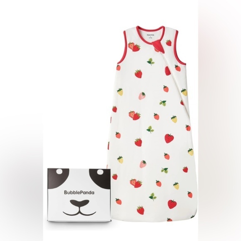 BubblePanda Rayon Bamboo Sleep Sack 12-18 Months 0.5 Tog Soft Wearable Blanket M